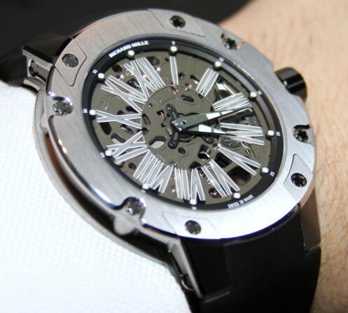 Richard Mille Replica Watch RM 033 Extra Flat Automatic Titanium